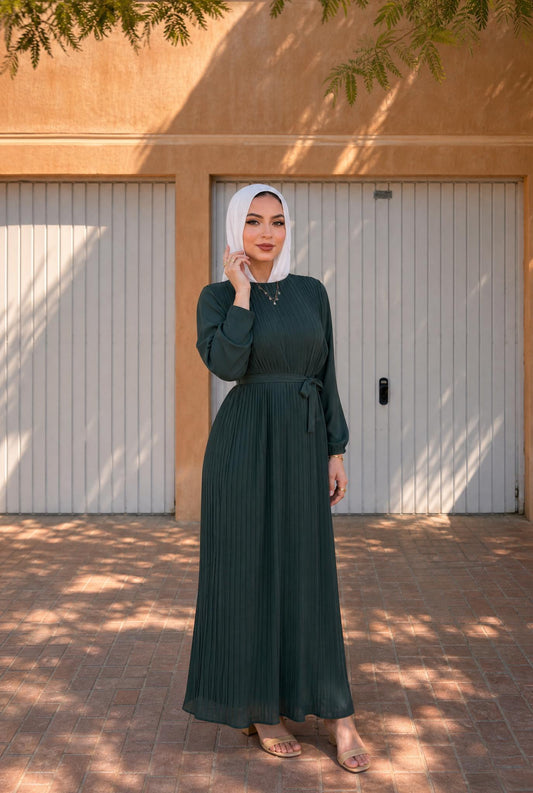 Diyala Airy Pleats Dress