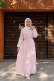 DIYALA Crystal Chiffon Dress