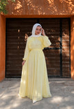 DIYALA Crystal Chiffon Dress