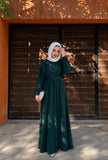 DIYALA Crystal Chiffon Dress