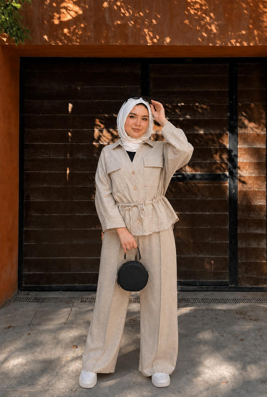 DIYALA Pure Linen Suit